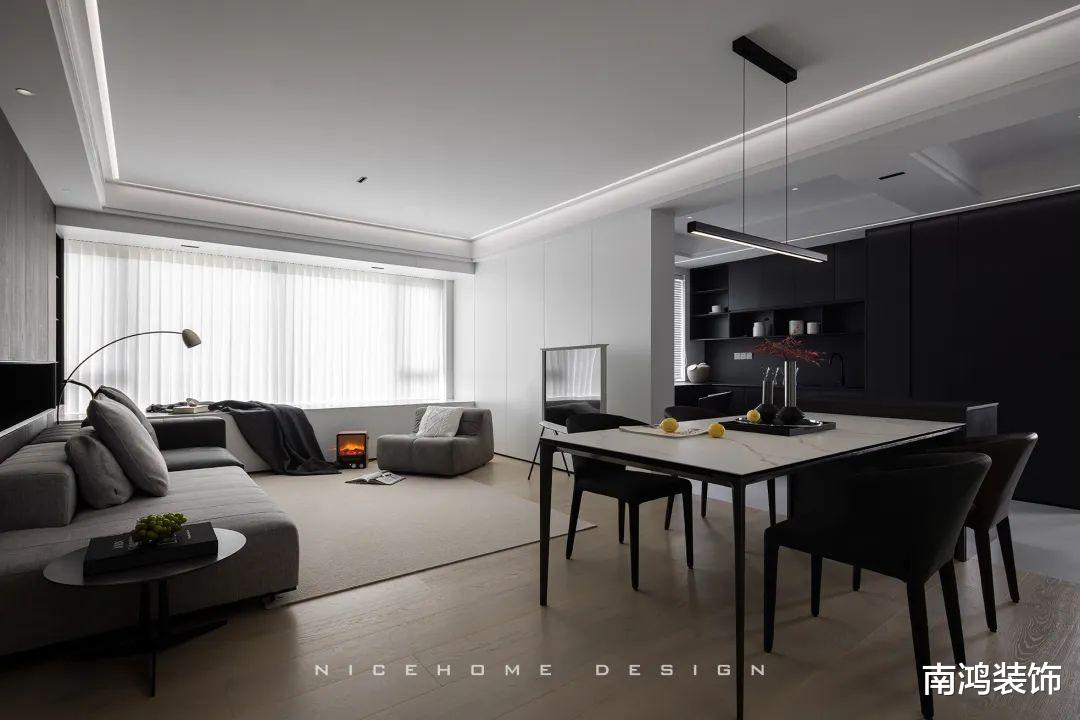 清冷、静谧、轻盈...感受下,这简约空间的终极魅力!