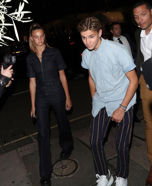 贝克汉姆|贝克汉姆次子结束三年恋情，分手原因曝光，女方对罗密欧仍有留恋