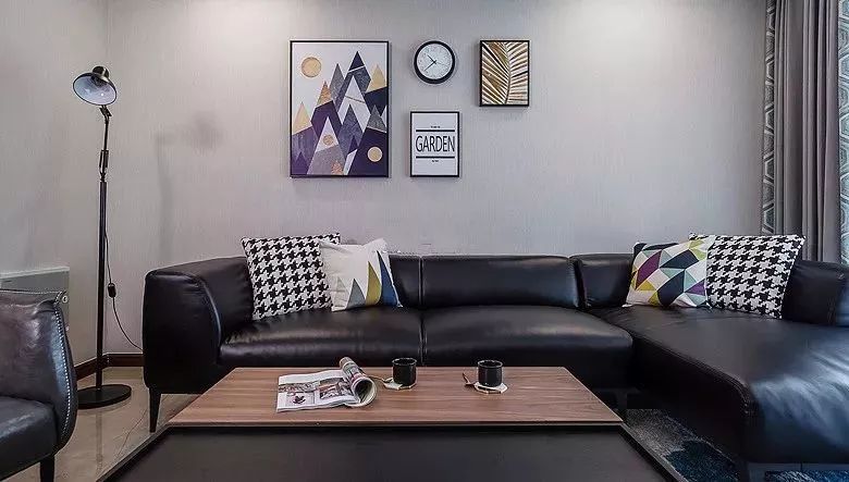 漂亮的沙发墙,美了整个客厅!