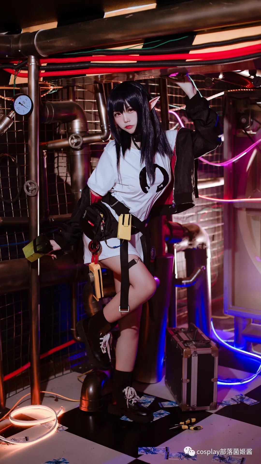明日方舟|cos：明日方舟可露希尔#cos正片@二佐Nisa