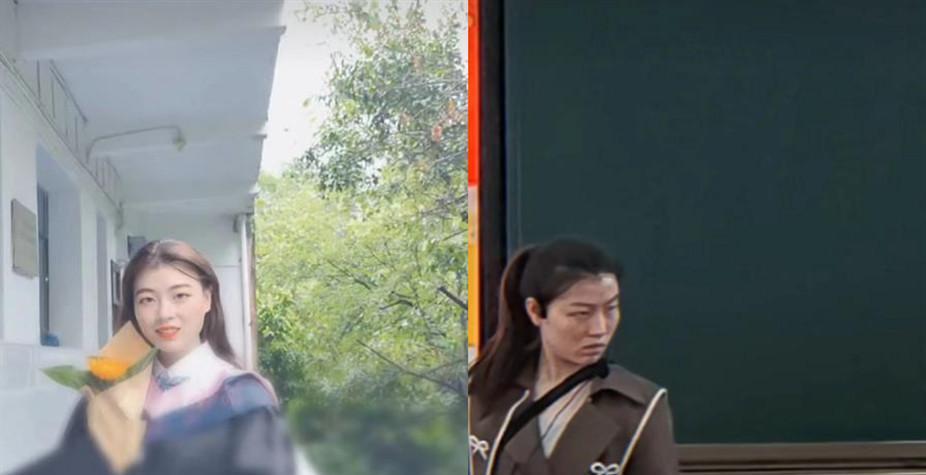 |当老师前VS当老师后,颜值差距堪称换头,逐渐变得让人信任的样子