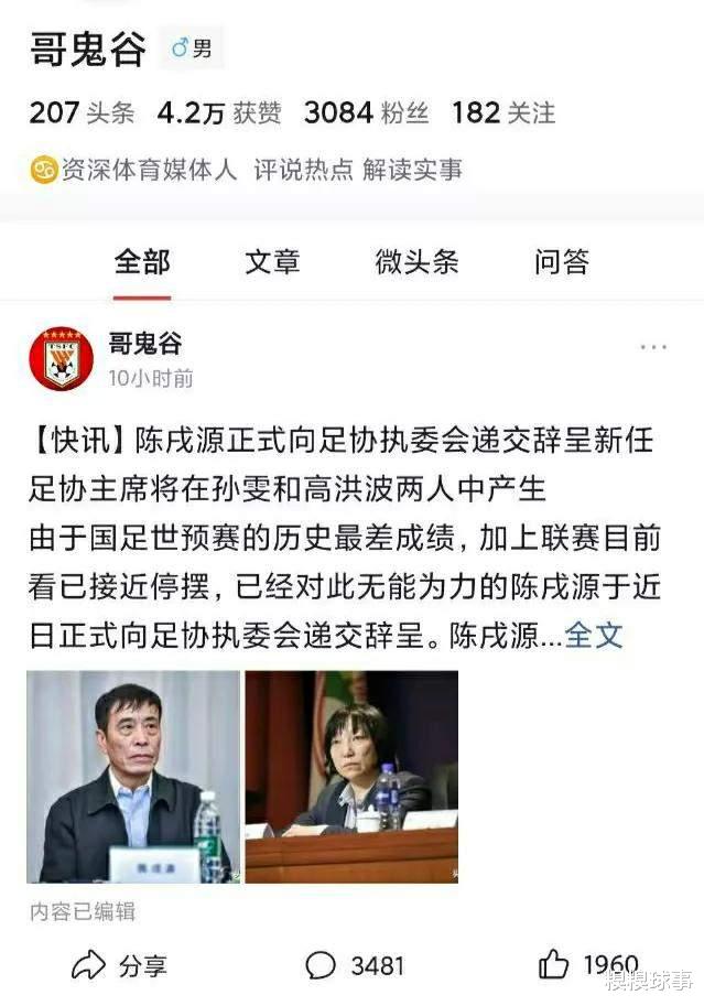 陈戌源|媒体人曝陈戌源已递交辞呈？泰山队97万欧买断贾德松引起连锁反应