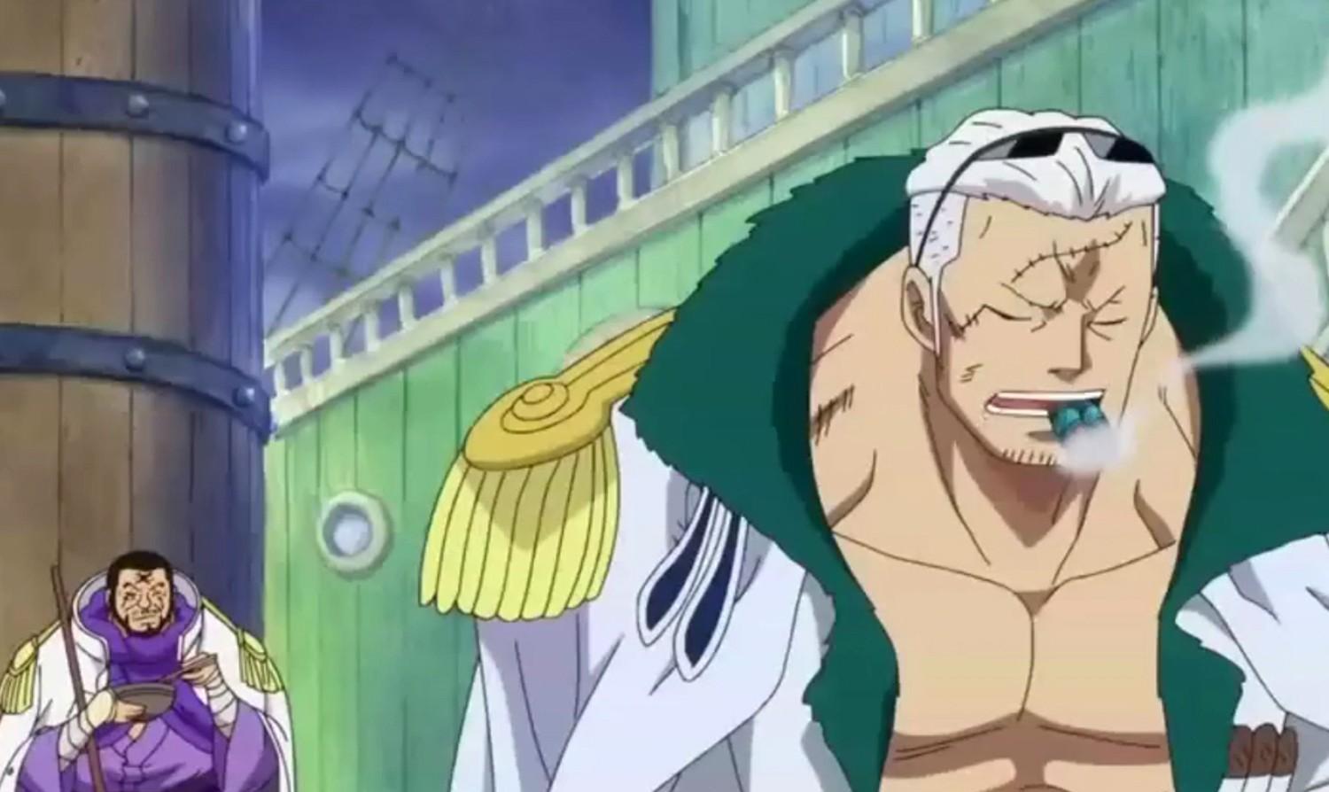 海贼王:藤虎向民众下跪认错道歉,气坏了赤犬,却帮斯摩格报了仇.