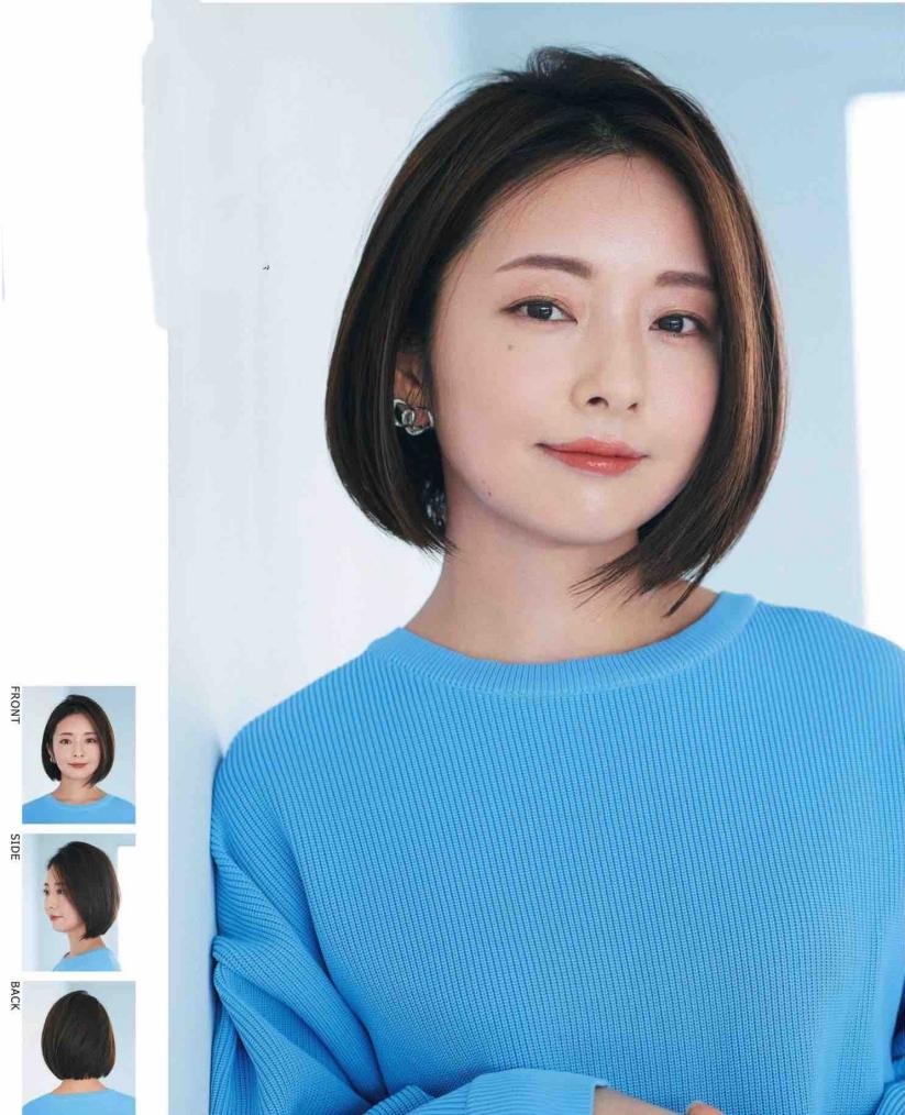 发型 45岁以后的女人，建议头发剪短点，今夏流行4种短烫发，清爽减龄
