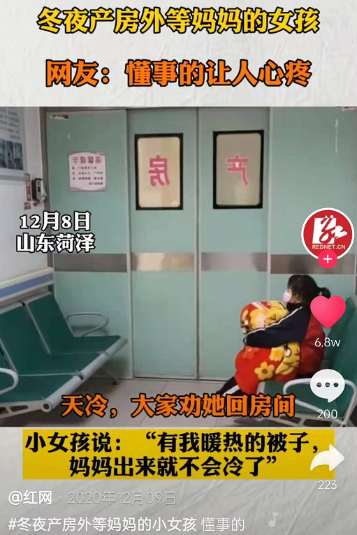 女儿哭着从狮子面前拉开妈妈:生女儿的优势,生儿子根本比不了