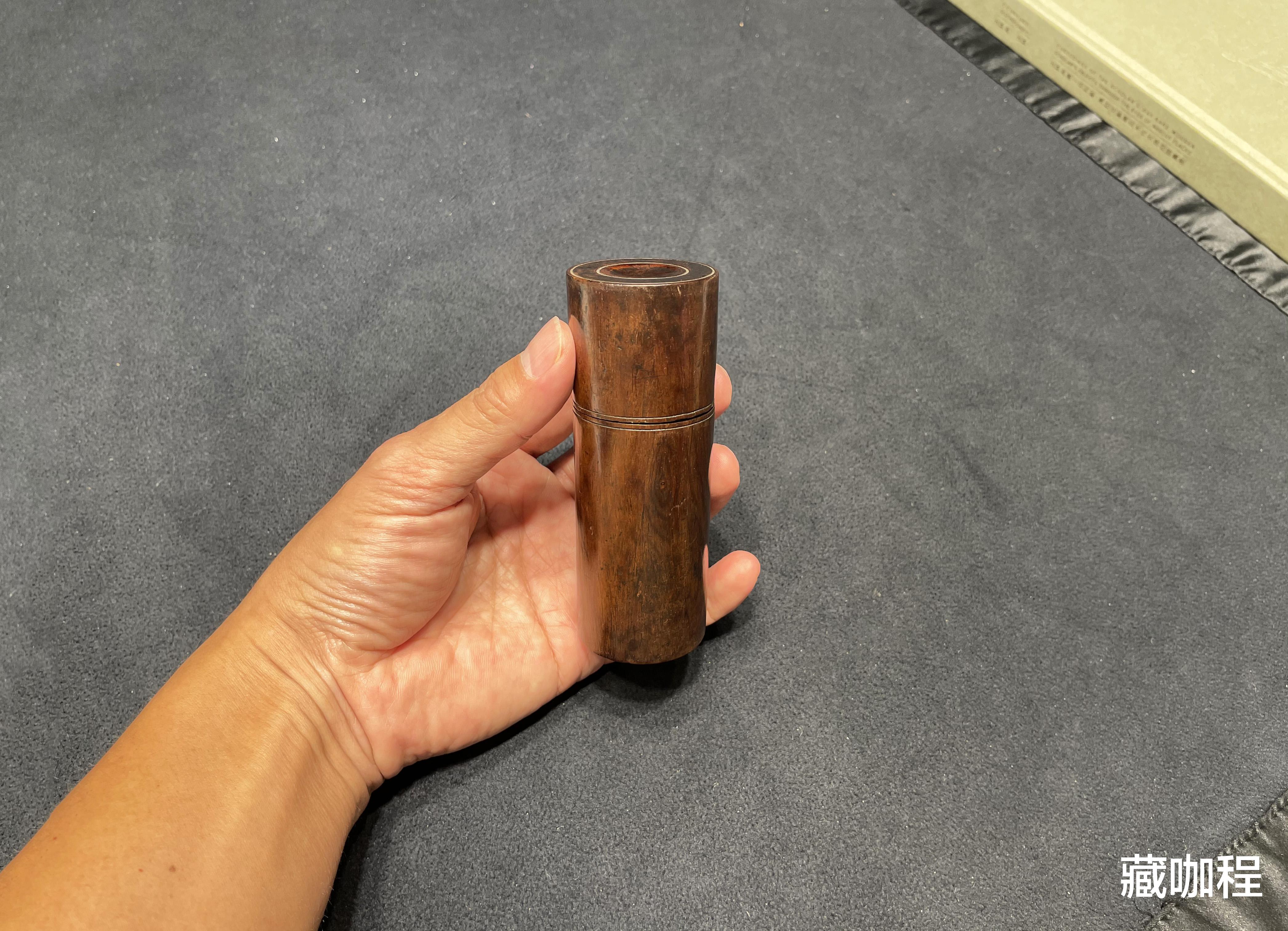 |闻香静心路份高,黄花梨筒式香盒9.43万成交