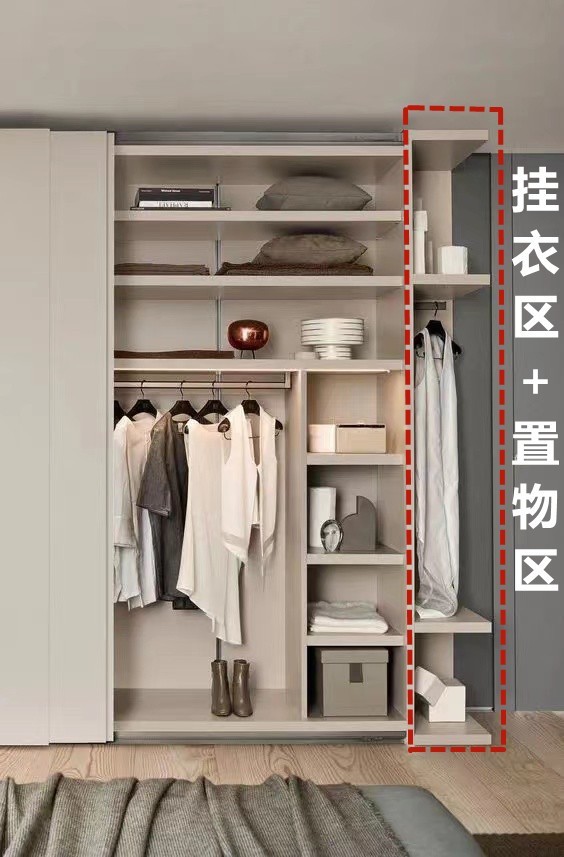 既然柜子是为了收纳，何必全装满，把这6处留空，好用方便多了