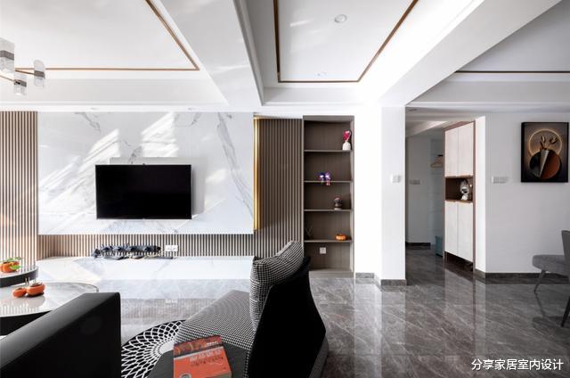 145平全屋整装花了32万,轻奢风格时尚又大气,这样的效果真绝!