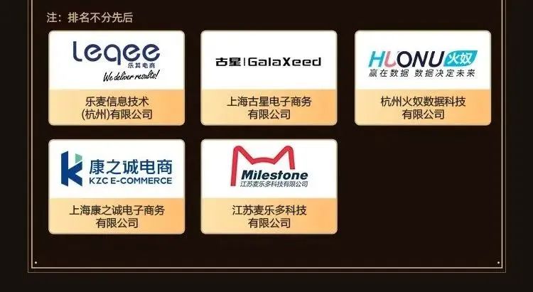 微信|新鲜出炉 | 2021下半年天猫星级服务商榜单正式发布！