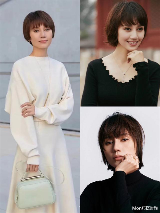 孙俪|上了年纪后,为什么很多女人都“留短发”?看袁泉、孙俪你就明白