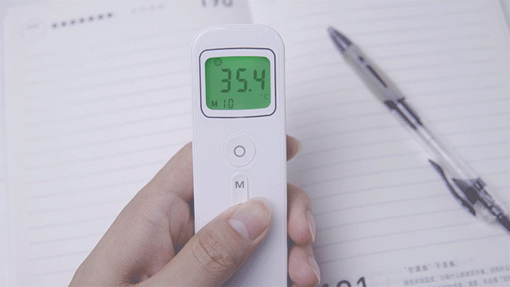一键测温,精准省心——爱奥乐体温计