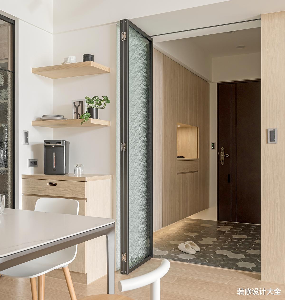 套内仅73㎡,全屋堪称“教科书式”装修,日子过得清爽又干净!