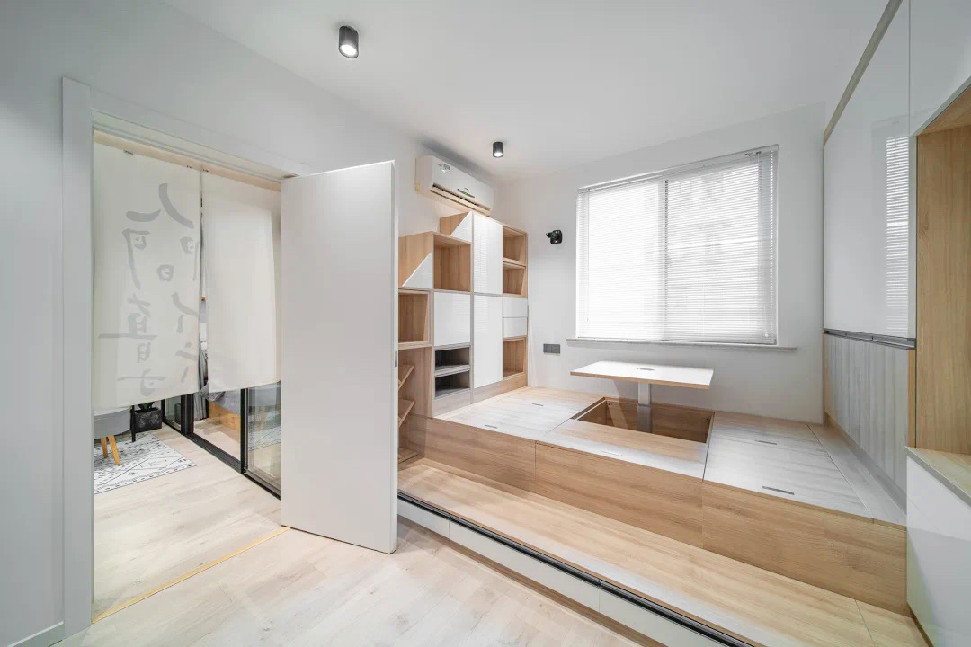 上海90后夫妻“开放式”装修火了,处处透着高级感,真的很实用