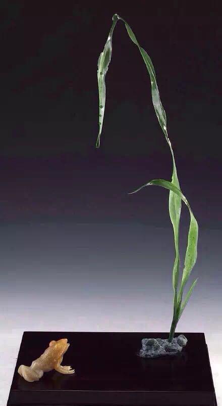 翡翠|翡翠花草，花香自来