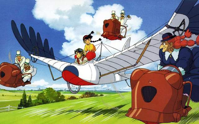 宫崎骏|宫崎骏的动画里为什么有各种奇怪的飞行载具?