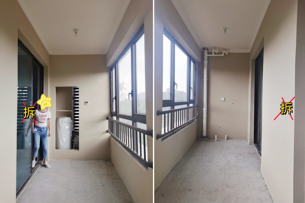 装阳台还得拿实例说话,不算惊艳,但舒适度、实用性绝对数一数二