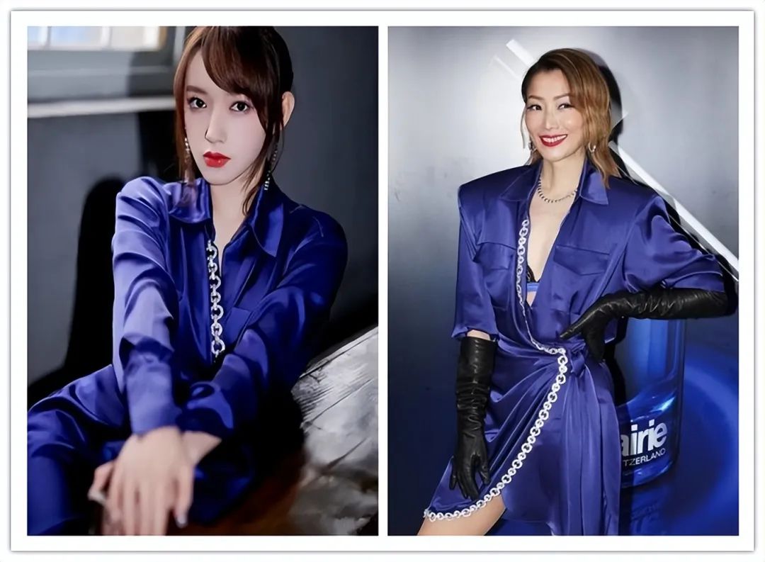 眼线 当程潇和郑秀文同穿一件衣服，终于知道巨星和女团的差距有多大了