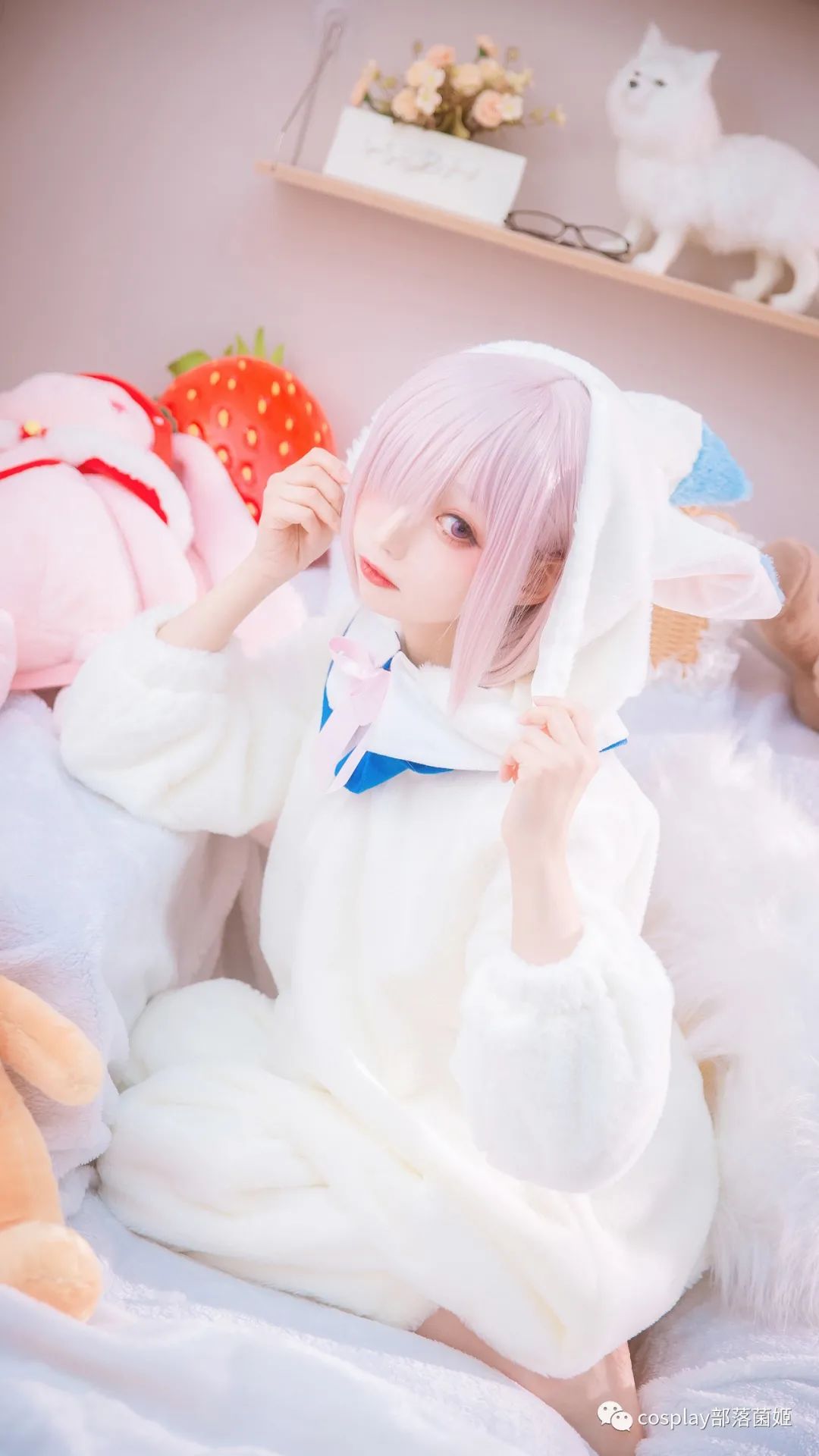 |fgo玛修芙芙睡衣cos正片@小野寺地瓜