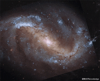 韦布望远镜最新图像,2400万光年外的棒旋星系
