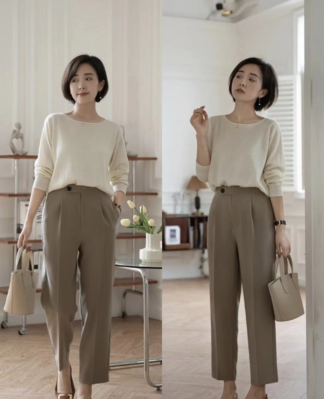 穿衣搭配|40岁不要穿“紧身裤”,这5种搭配更时髦,遮肉显瘦还好看