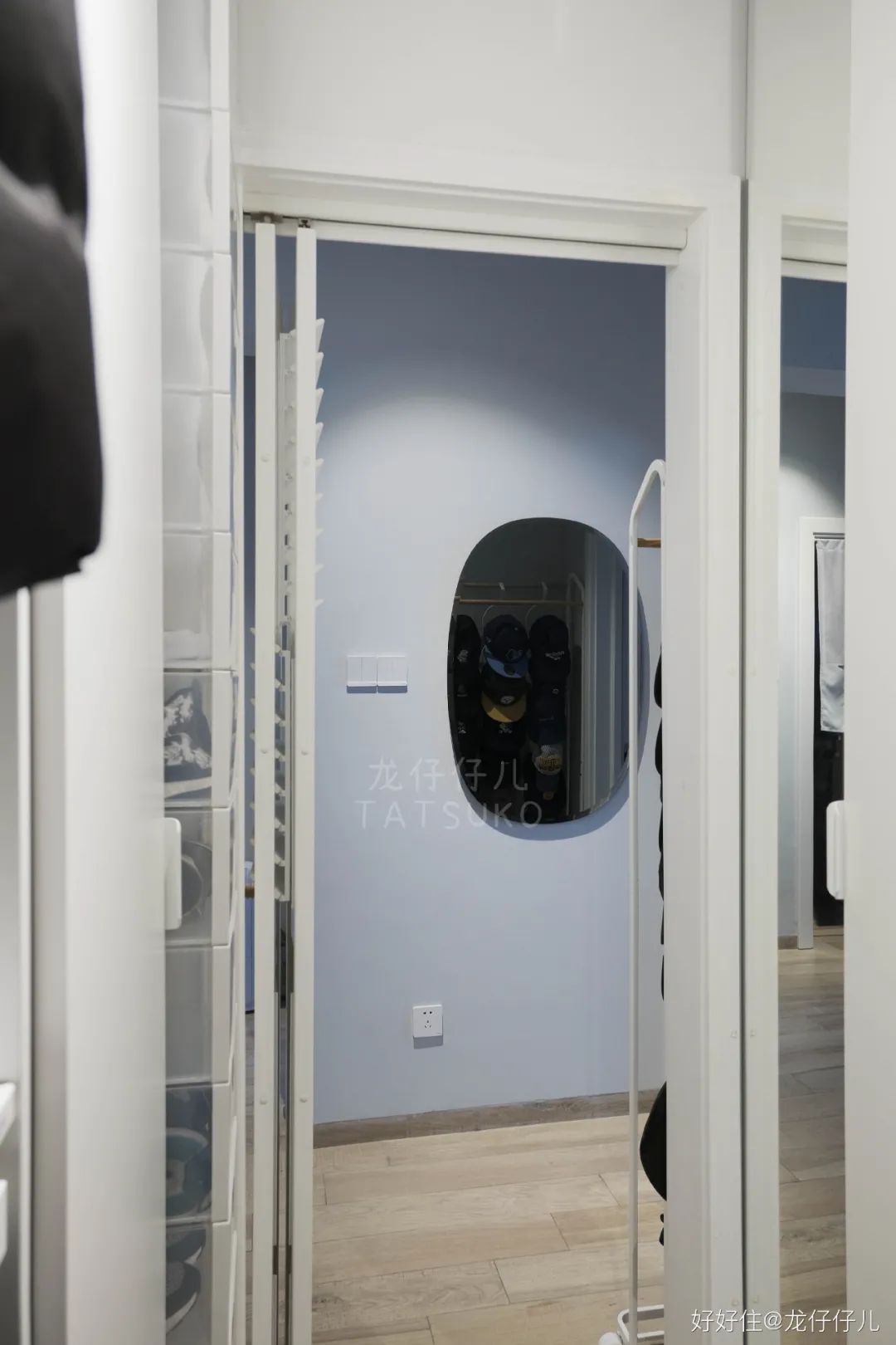 小户型友好!这款宜家衣帽间,懒人可以照搬