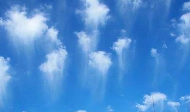 山西上空出现巨型“玫瑰云”,专家:不是自然现象,那会是什么?