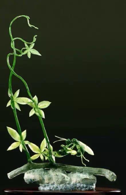 翡翠|翡翠花草，花香自来