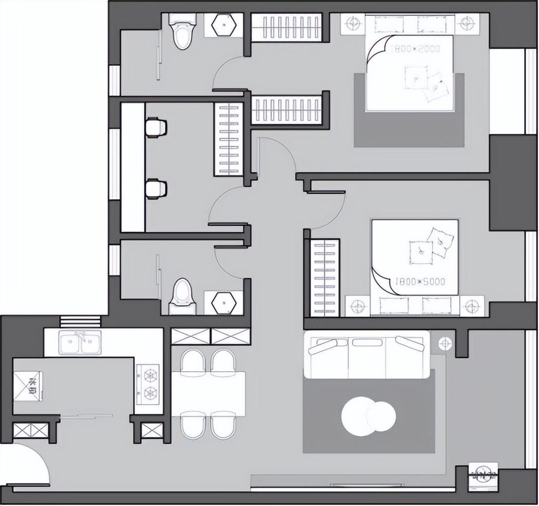 浙江55岁中年夫妻爆改90㎡精装房,因太会布置而走红,太让人羡慕