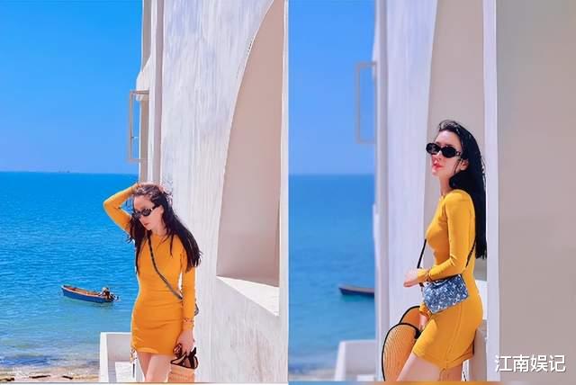 马苏|41岁马苏晒度假照大秀身材,300w粉丝账号仅500多条评论人气惨淡