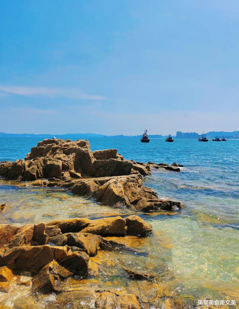 火车|威海环海路，在这里感受最美海岸线