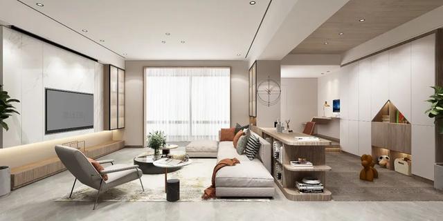 沙发一定要靠墙摆放吗?这7种另类方案,值得一看