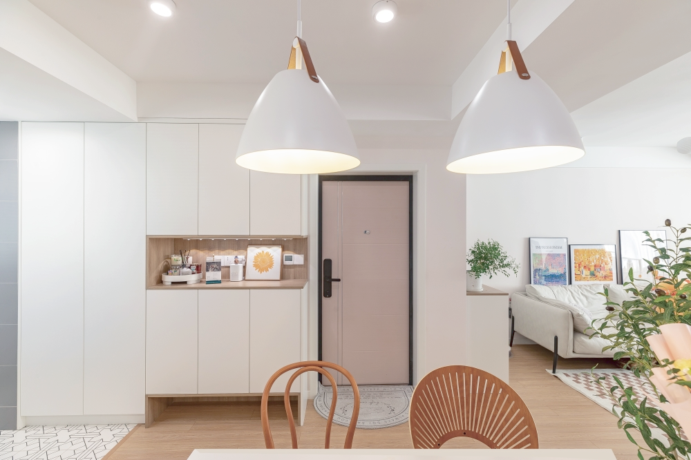 86㎡两室婚房,大改造成就更多功能