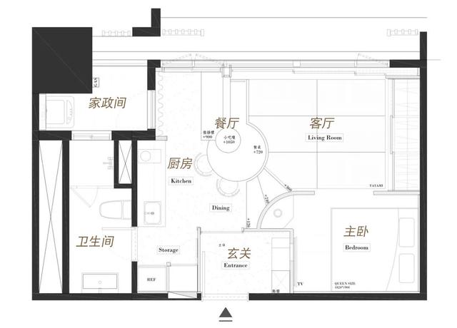 80后夫妻花光积蓄买下46㎡老宅:房子虽小,却塞下了7大功能区