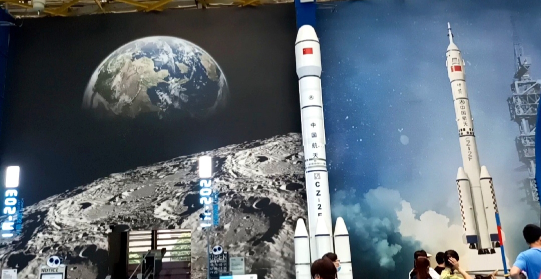 四川科技馆,揭开了宇宙空间站的神秘面纱