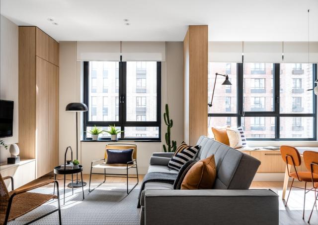 以光为诗,以线条为美,只有一室一厅的家,丝毫没有局促感