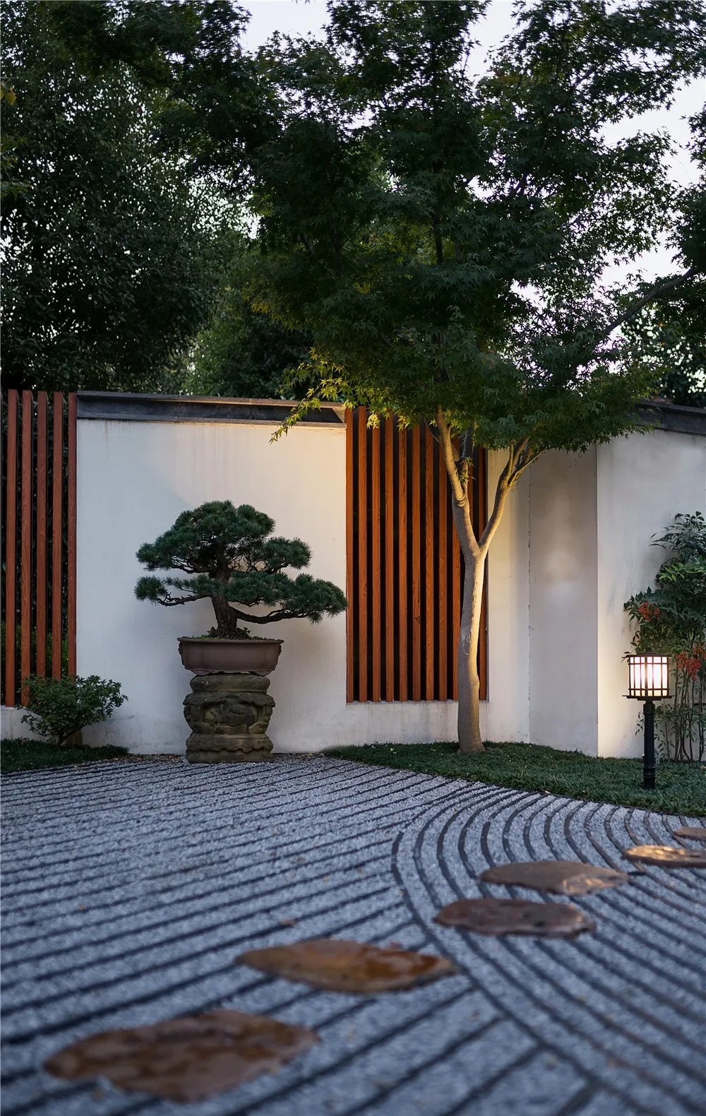 小院子,推荐“日式枯山水”庭院设计,素雅宁静,禅意悠远