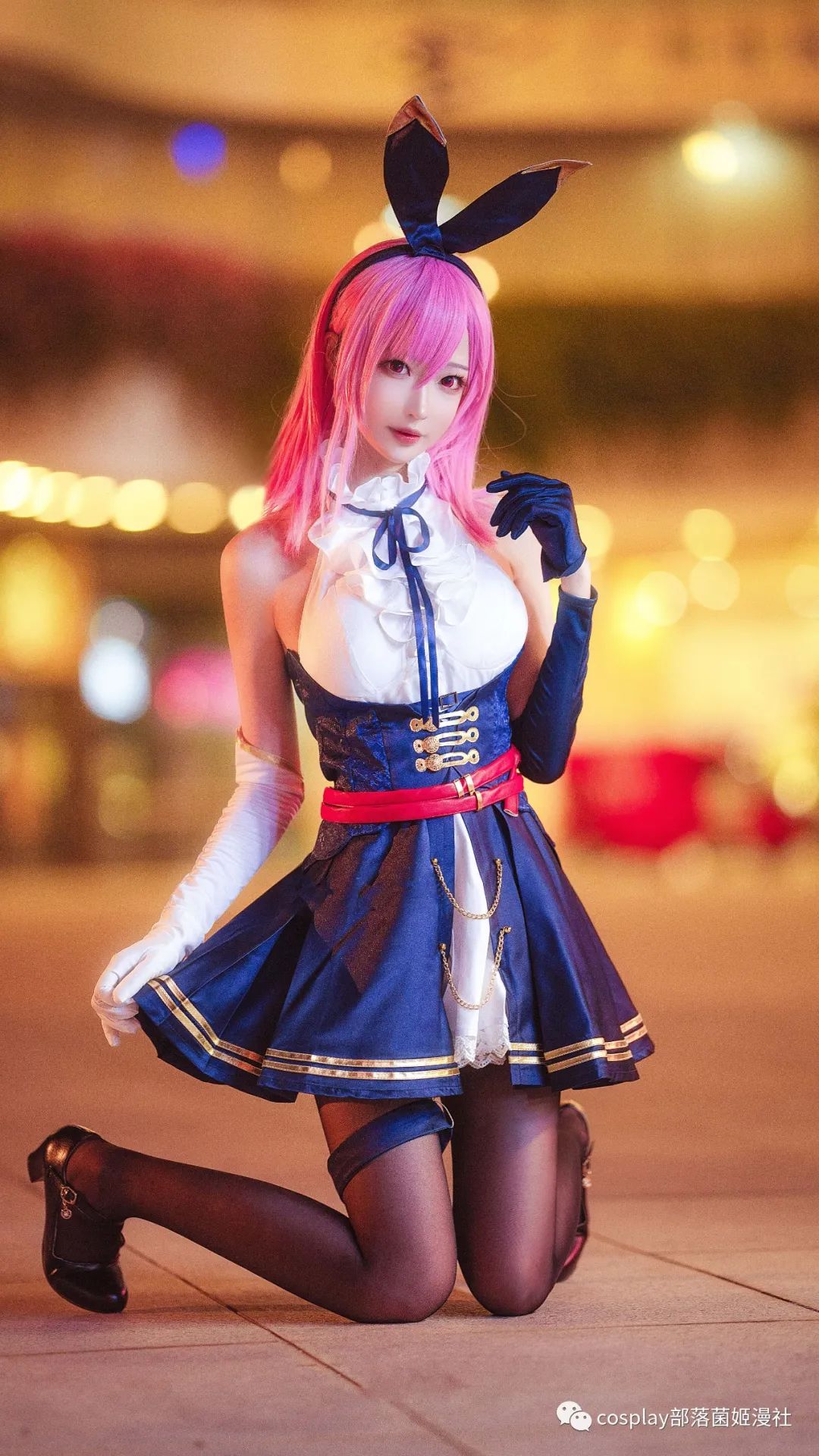 碧蓝航线|cos：碧蓝航线黑太子cos正片@南宫