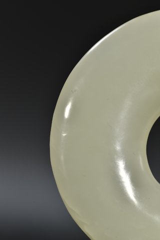 |清代 和田玉平安扣