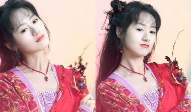 袁冰妍|落花时节又逢君：官方突然营业，袁冰妍是小可爱，新造型太美了吧