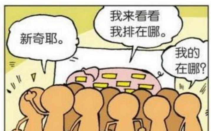 考试|呆头考试考“0”分，于是他的排名被贴在“猪便便”上面！