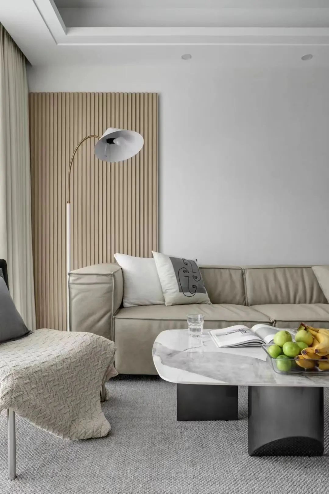 110㎡两居室现代简约风设计,用心打造别具特色的家!