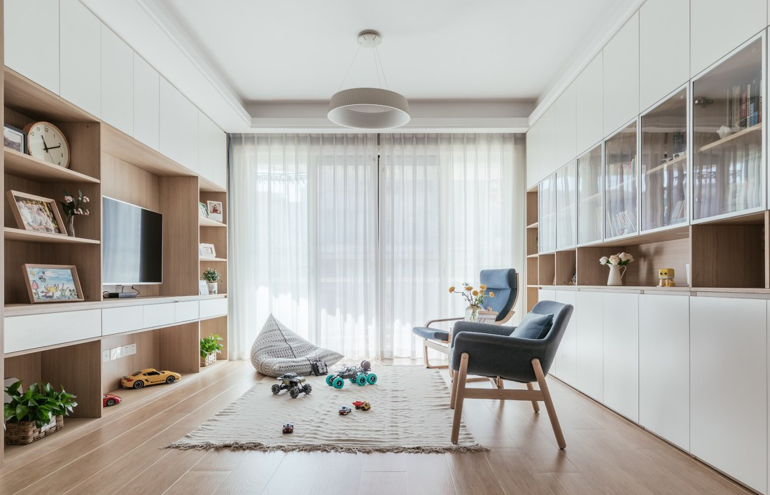 “去客厅化”有多爽?看了她家之后,想把自己的房子重装了