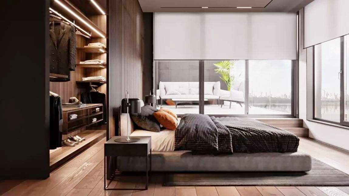 床头靠墙早过时了，现在流行这么装，同样睡得踏实功能还翻好几倍