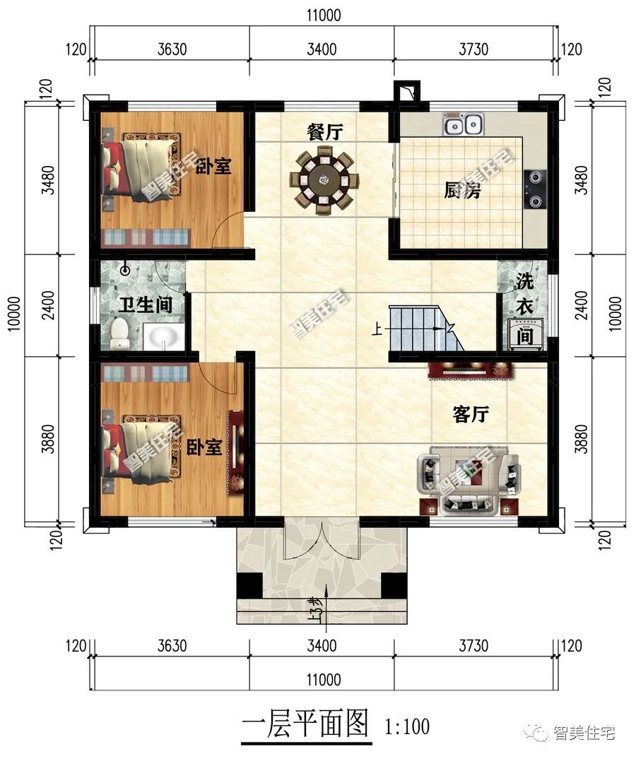 别墅|造价低又实用,在老家盖二层小别墅,一家人都可参与其中!
