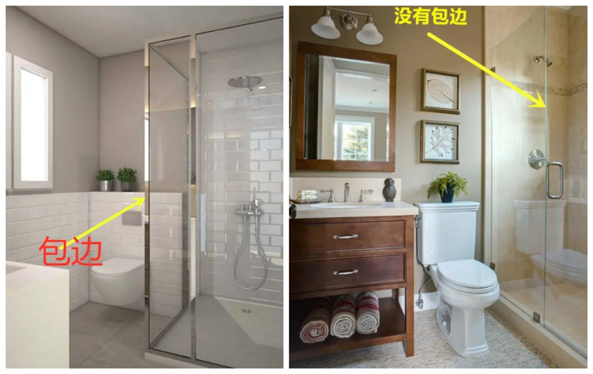 装玻璃淋浴房为何要包边?没想到还有这3大好处,下次一定注意