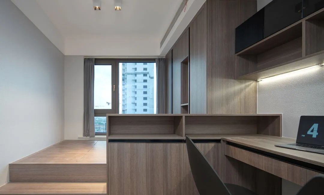 120m2现代质感小三房:酷中带暖,每个角落都是细节!