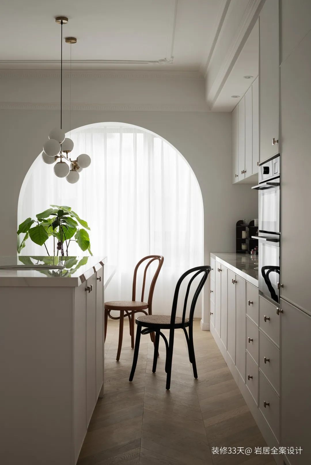 装修设计：90后夫妻简法轻奢混搭跃层