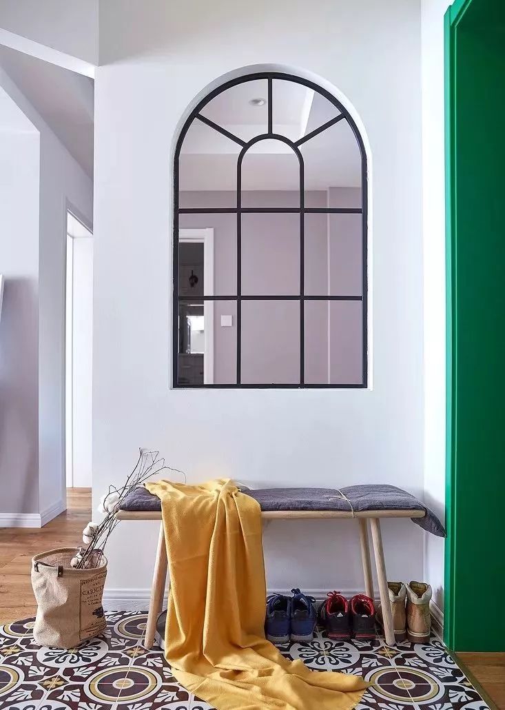 玄关瓷砖居然可以这样铺,分分钟邻居挤破门!