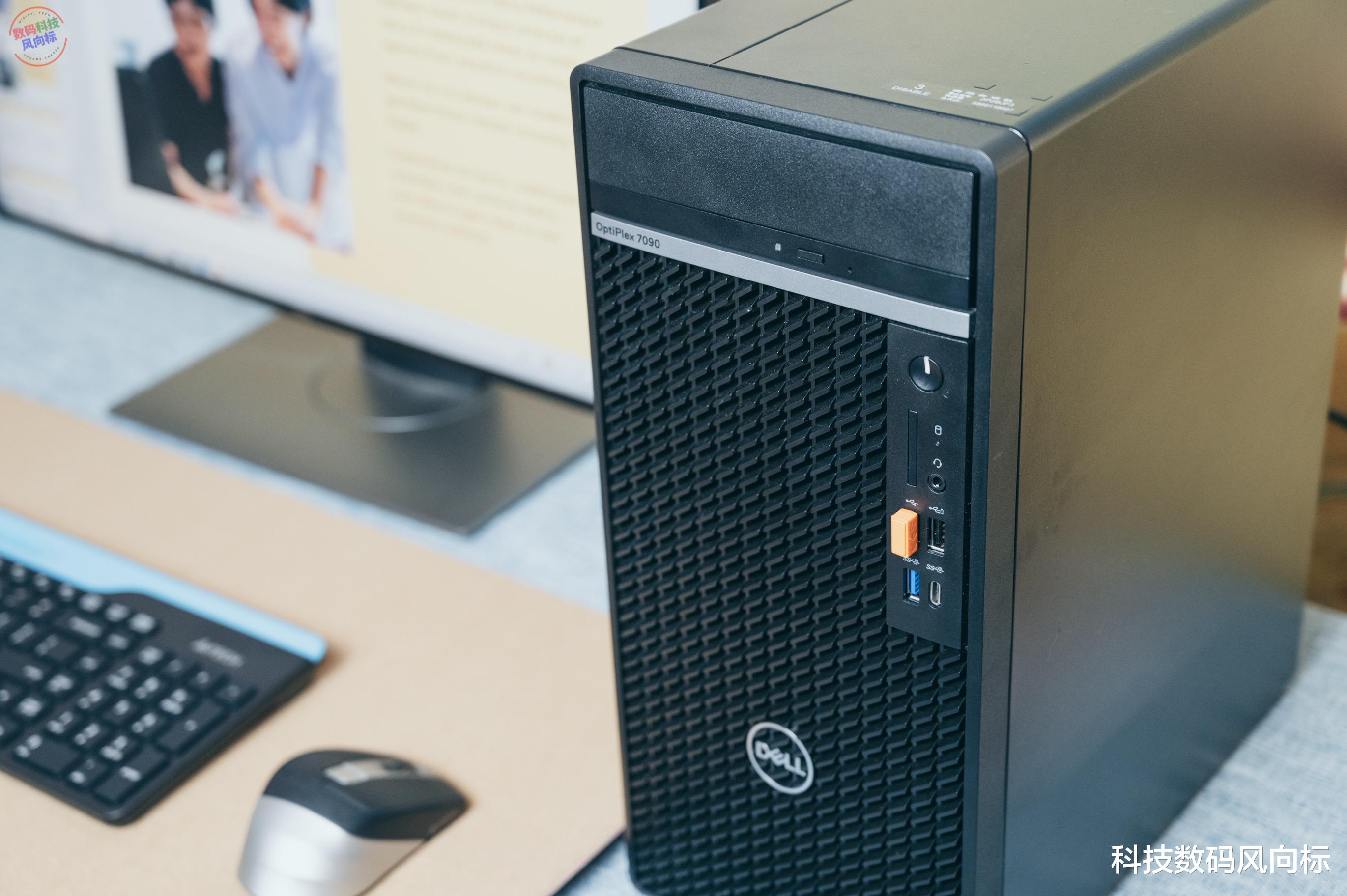 显示器|标准划一、兼容性、售后支持!戴尔商用塔式机体验