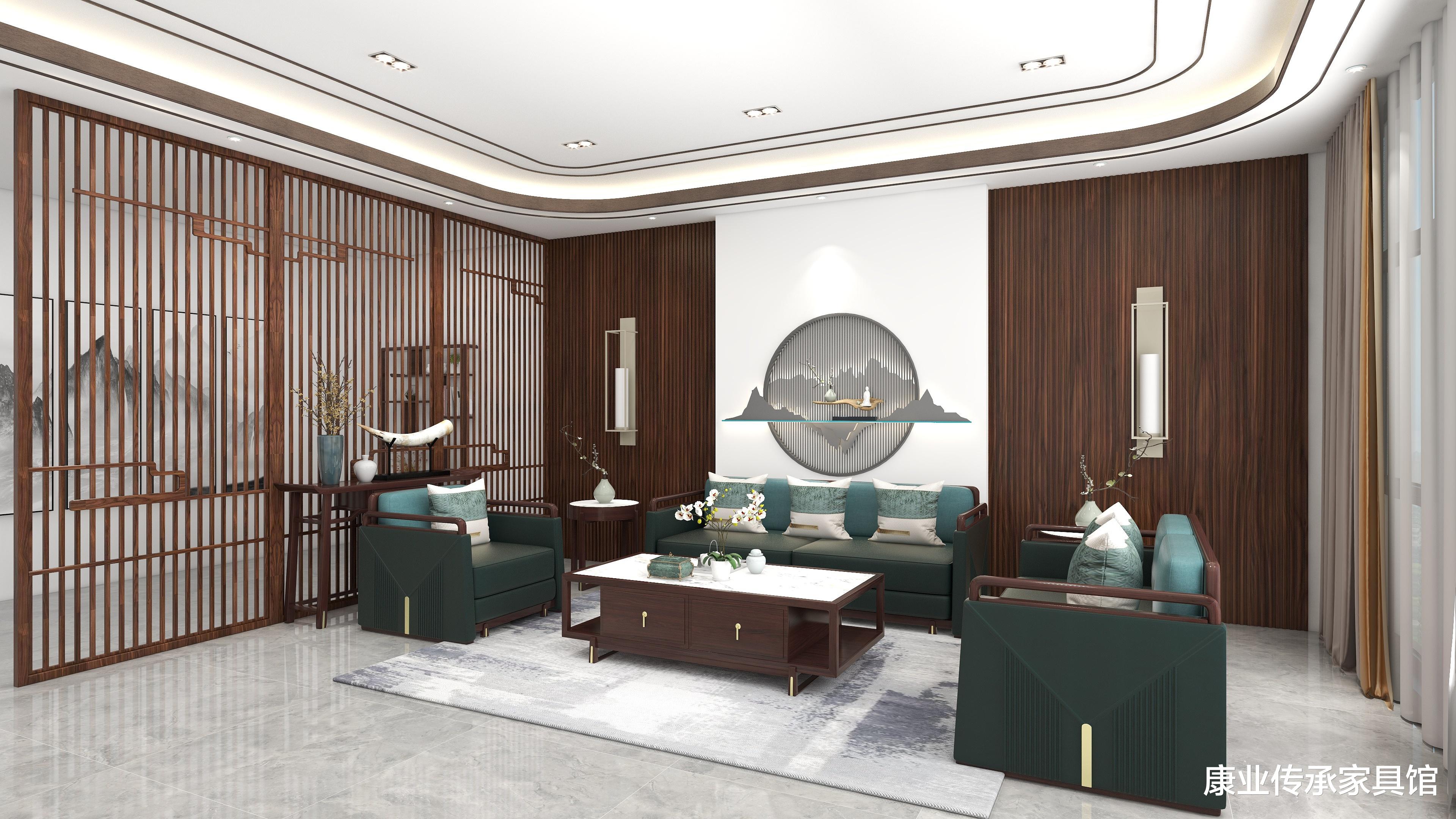 儒雅含蓄的极简新中式风格,让空间充满艺术气息